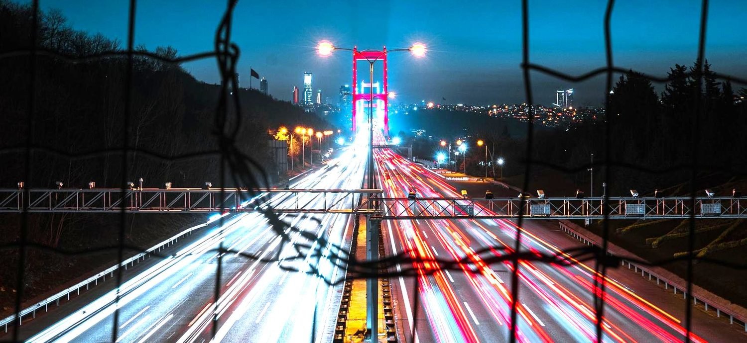 Gece İstanbul trafiği